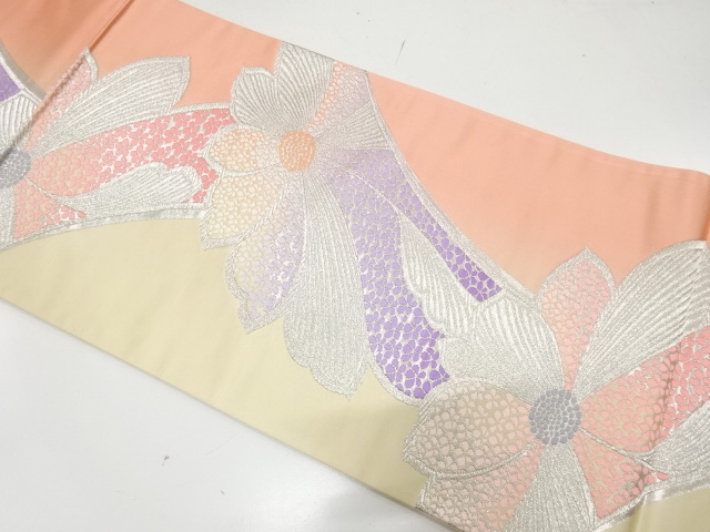 Japanese Kimono / Antique / Fukuro Obi Silk